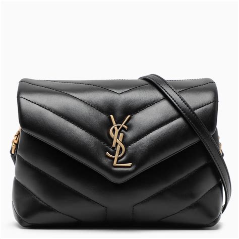 borsa yves saint laurent nera lucida|ysl borse donna.